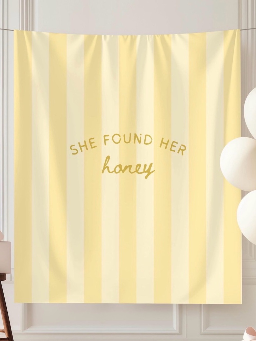SHE FOUND HER HONEY BANNER